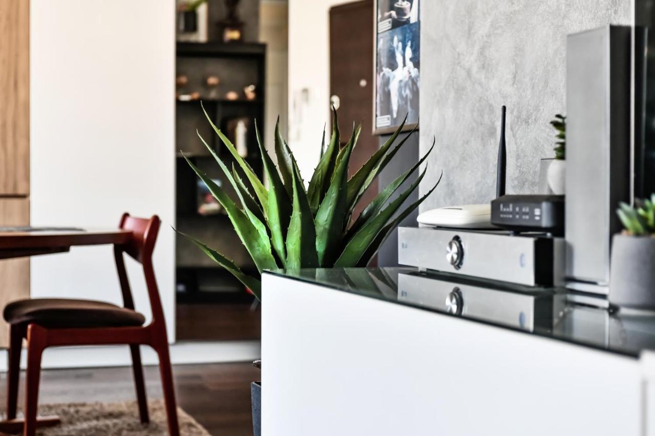 2 Bedroom Penthouse In City Center, Free Parking SJJ Buitenkant foto